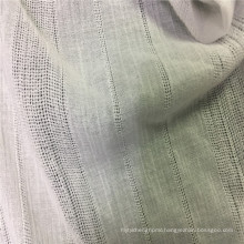 Garments Plain White 100% Cotton Dobby Textile